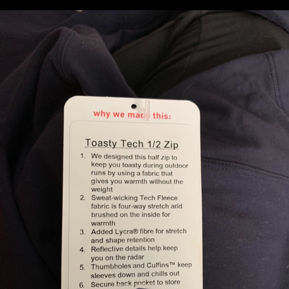 Lululemon toasty tech 1/2 zip - Picture 10 of 14